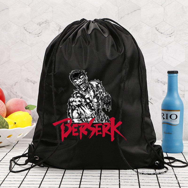 Drawstring Gym Bag - حقيبة رياضية يابانية مقاومة للماء برباط