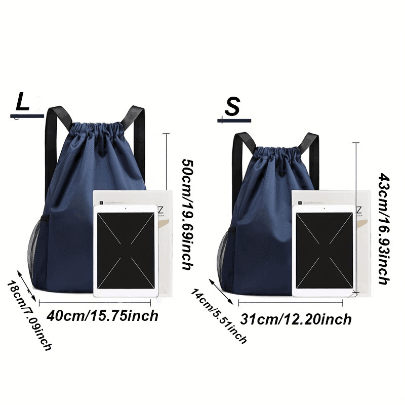 حقيبة ظهر رياضية برباط سحب، حق - مراجعة Drawstring Gym Bag وسعره
