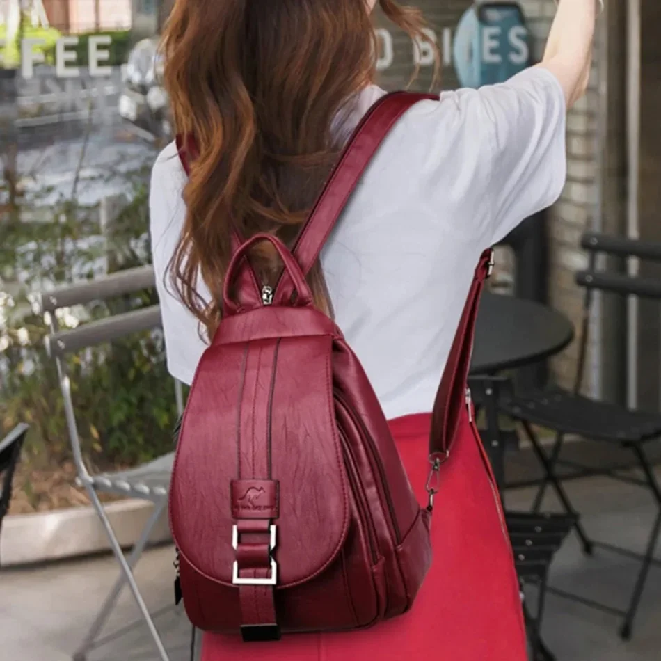 متعددة الوظائف النساء حقائب ظه - مراجعة Leather Backpack Vintage وسعره