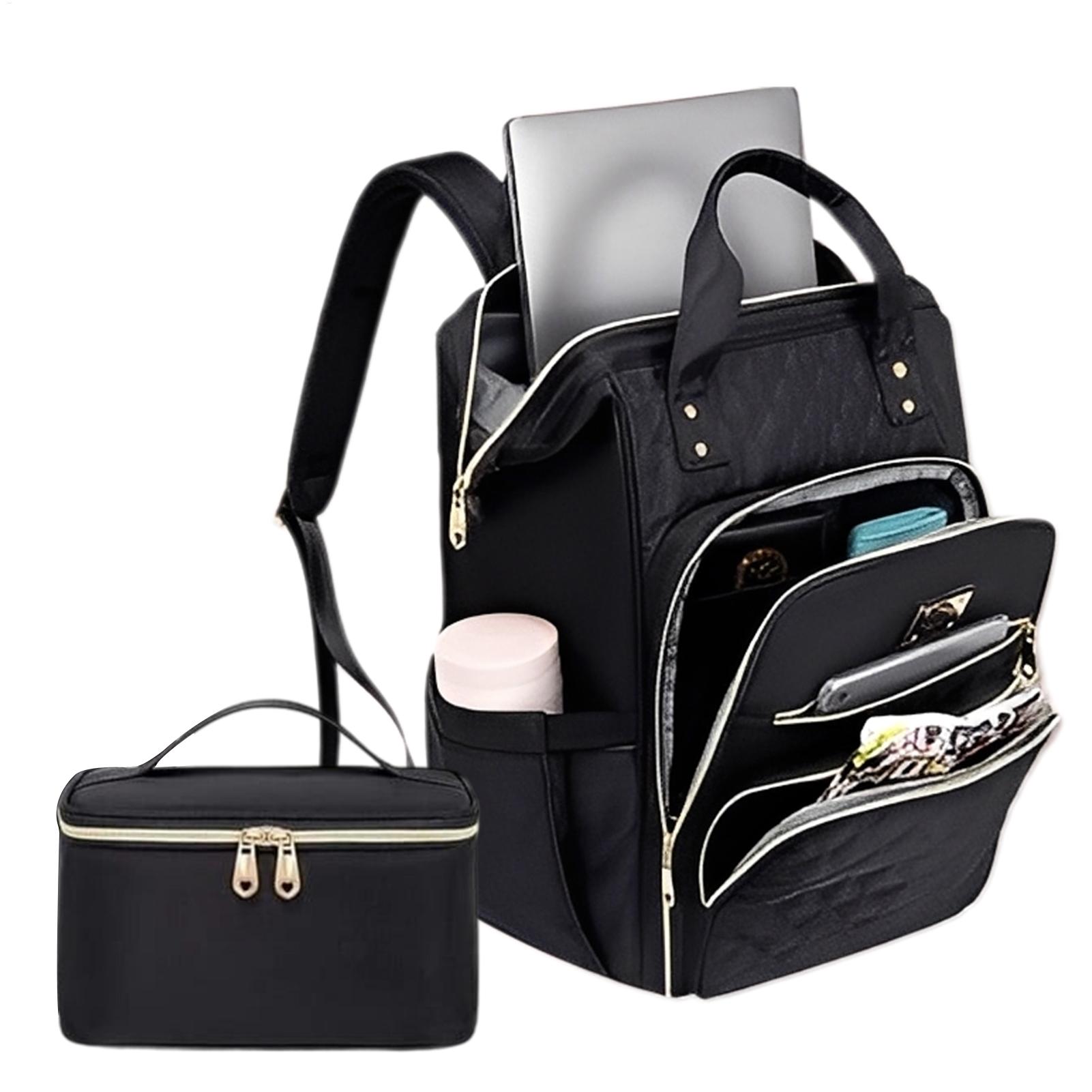 حقيبة ظهر للغداء 2 في 1 للعمل  - مراجعة Laptop Backpack 15.6 وسعره