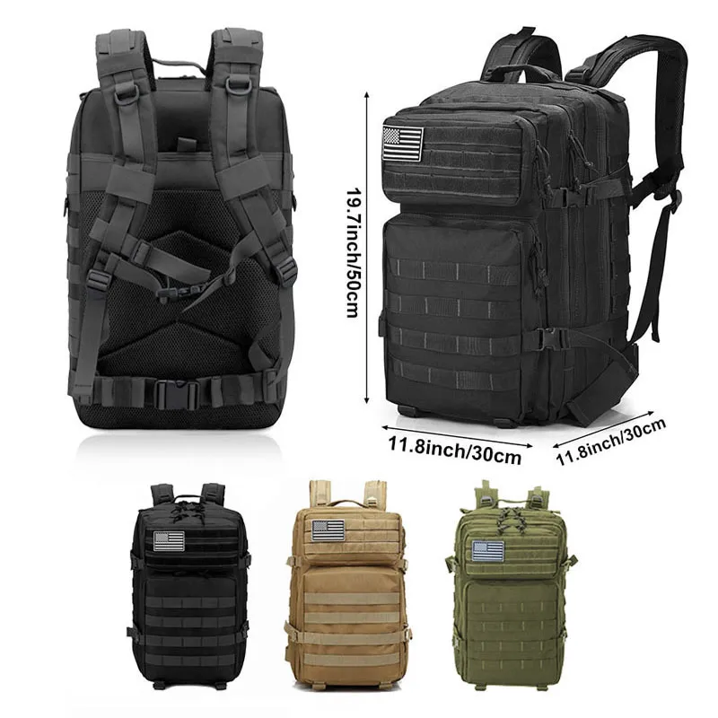 حقيبة ظهر تكتيكية 1W50L للرجال - مراجعة Rucksack Military Style وسعره