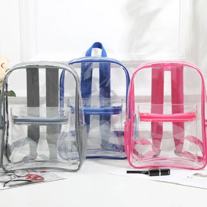 حقيبة ظهر شفافة من PVC للرياضا - مراجعة Canvas Backpack Casual وسعره
