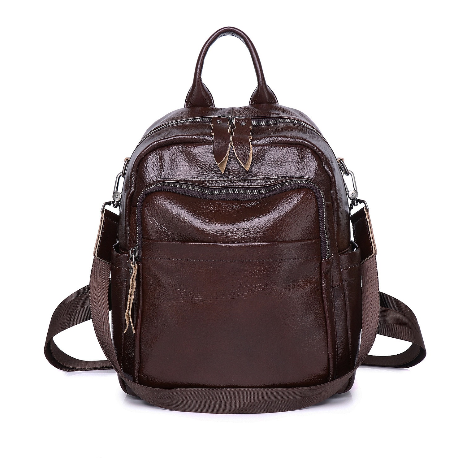 حقيبة ظهر نسائية من الجلد الطب - مراجعة Leather Backpack Vintage وسعره